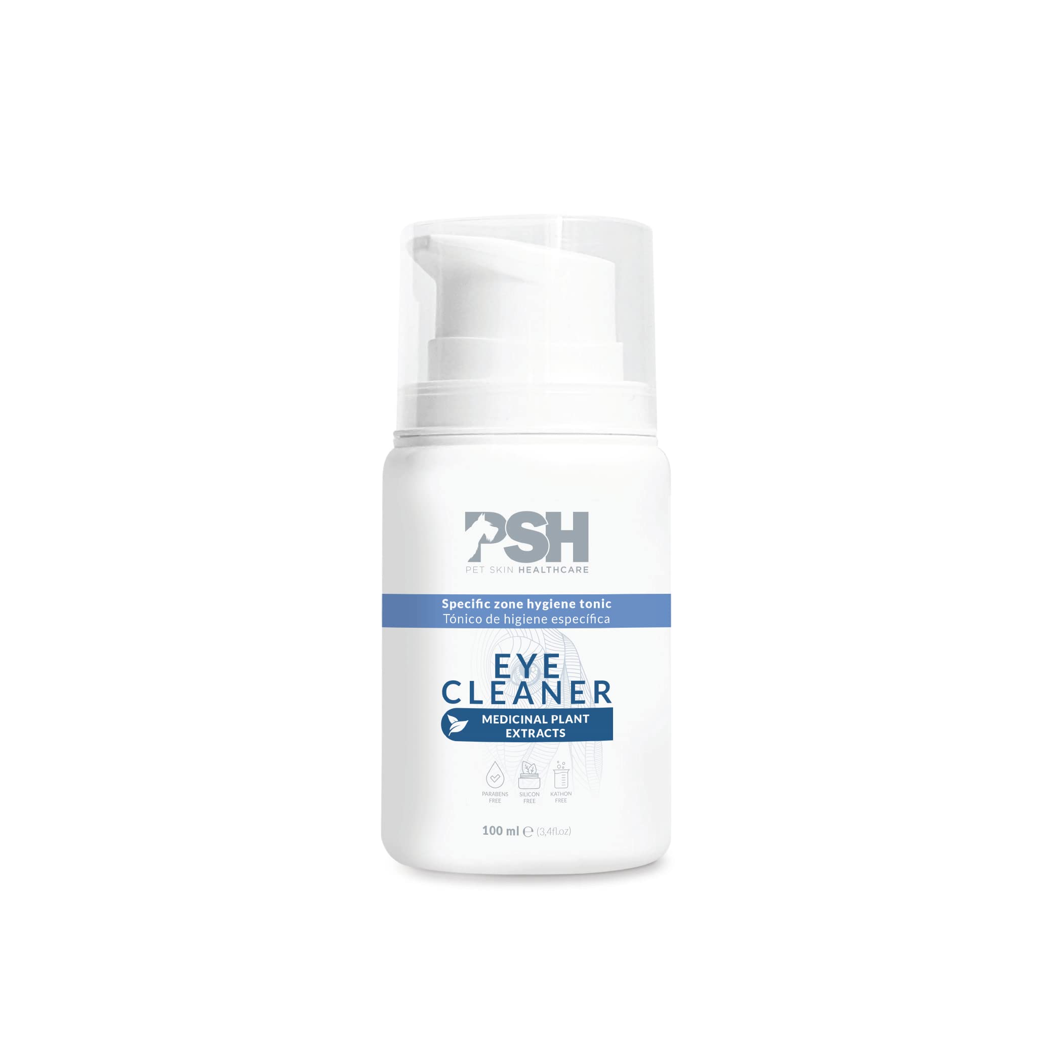 PSH Eye Cleaner - Limpiador Ojos para Perros - Limpiador Ocular Elimina Legañas y Previene Manchas en el Lagrimal - 100 ml