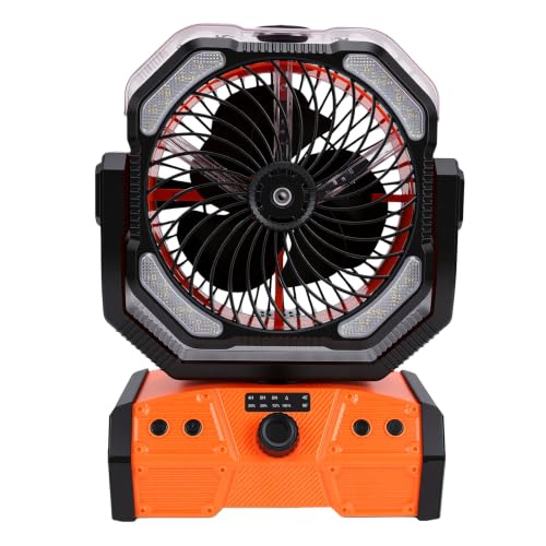 Ventilador de Exterior de 270 Grados con Gran Autonomía Recargable 3