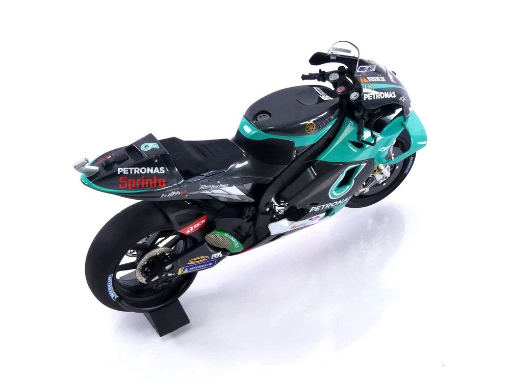 Minichamps 122203021 1:12 Yamaha YZR-M1-Yamaha Team Petronas-Franco Morbidelli-Moto GP 2020 Auto da collezione in miniatura, multicolore