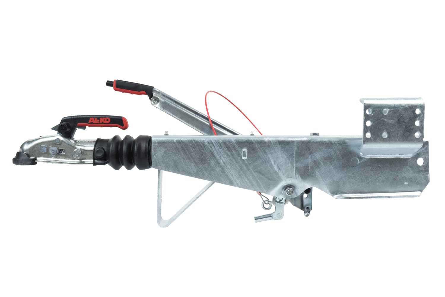 AL-KO Dispositivo de inercia con Enganche AK270 para Remolque 251S 1500-2600 kg Lanza Cuadrada 100 mm Freno de inercia Carga Vertical 100 kg Compatible 1637 2051