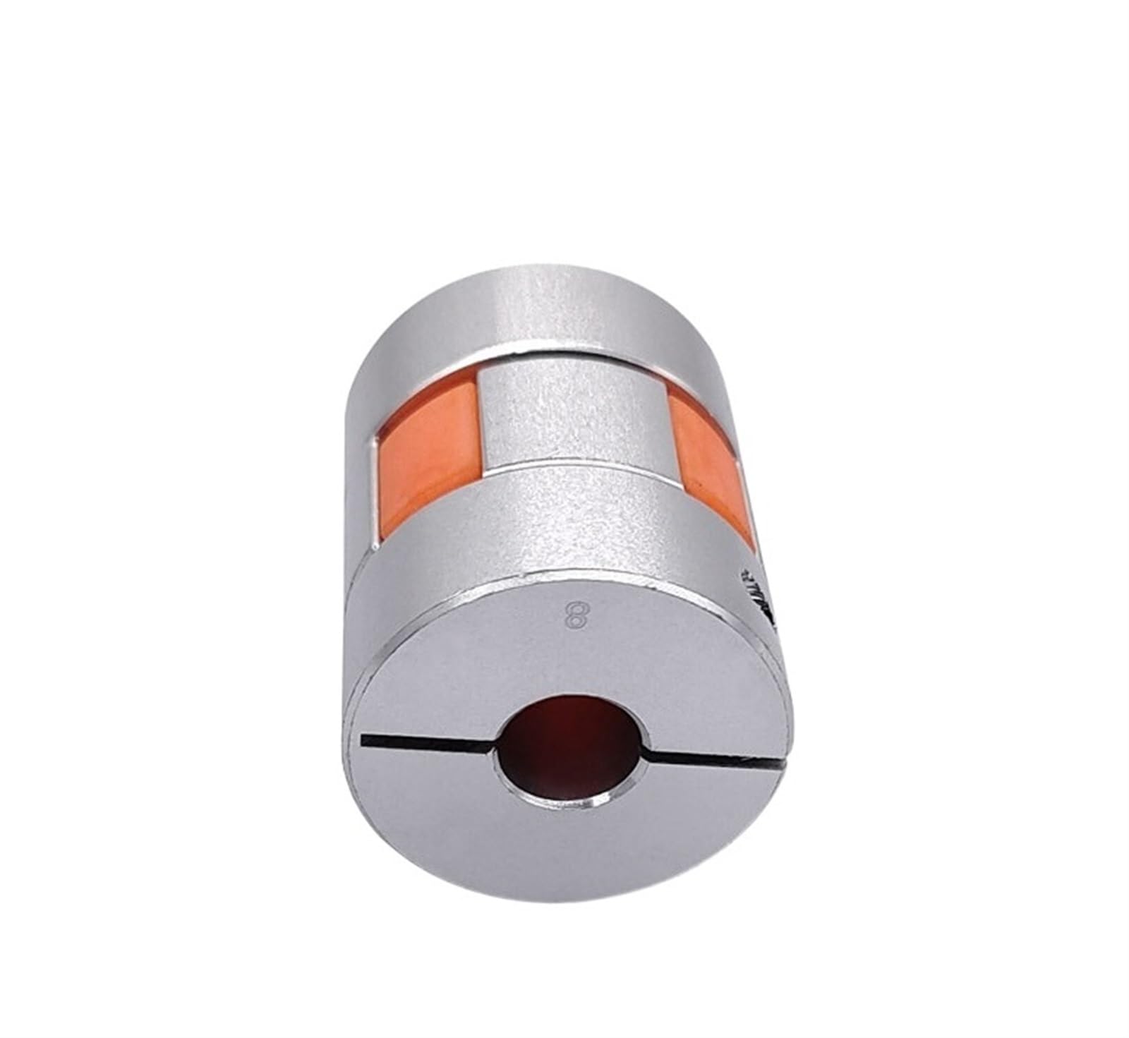 Rigid coupling,Stainless steel rigid coupling 1pcs D25L30 Shaft Coupler Flexible Plum Coupling Shaft Coupling Stepper Motor(6.35x12)