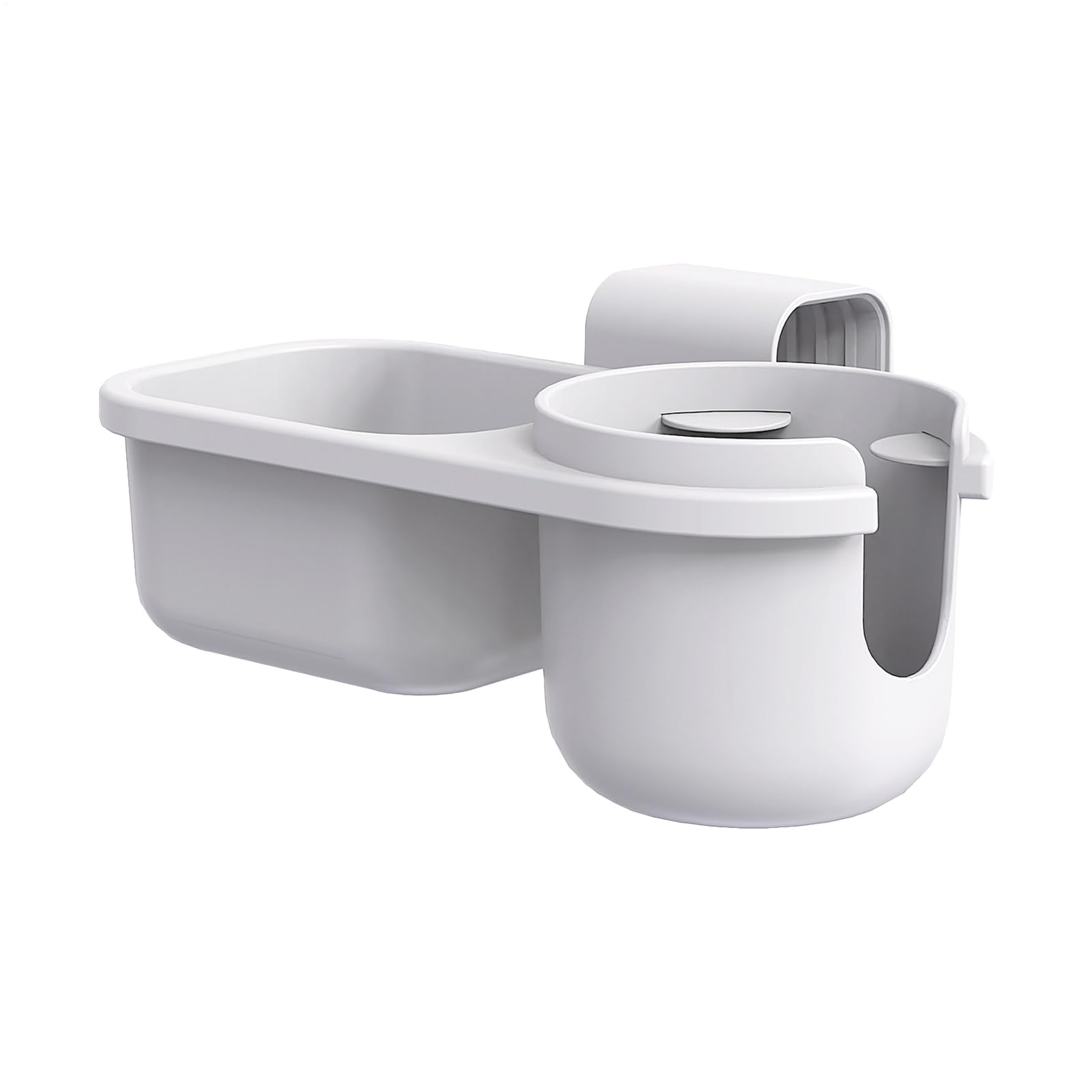 Porte-gobelet pour Poussette 22,5 x 10,5 x 9 cm, Compatible avec poussettes, landaus, vélos et rollators.
