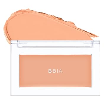 BBIA Ready To Wear Downy Cheek Cream Blush, Matte Finish, 03 DOWNY APRICOT | Lightweight buildable creamy blush that blends smoothly without clumping. Long-lasting, soft matte natural face makeup.