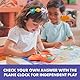 Learning Resources Tik Tak Uhrzeitspiel, Spielzeug für 4-jährige Jungen und Mädchen, Uhrzeitspiel, für 2 bis 4 Spieler, 62 Teile