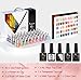 VENALISA - Kit de manicura con esmaltes de uñas de gel semipermanente...