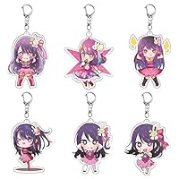 キャラクター キーホルダー 雰囲気あり アクセサリーや装飾に　080801 Paradox Live SHOWDOWN チップ風アクリルキーホルダー