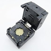 QFN447x7-0.5 Testing Socket, QFN44 MLF44 WLCSP44 Package Burn-in Socket, 0.5mm Pitch IC 7x7mm IC550-0444-010-G QFN IC MCU Programming SocketClamshell, 0.5mm