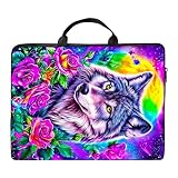 RWUTYTIUL Computertaschen für Laptops für Damen 13/14/15 Zoll, große Kapazität, Handtasche...