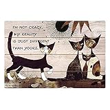 Goebel Matalda va a passeggio - Holzbild Rosina Wachtmeister Wohnaccessoires Bunt Holz 66852541