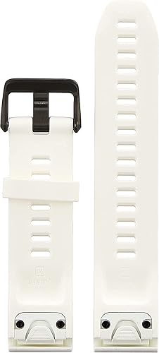 Vista 83 de Garmin Correa de reloj Quickfit Amp Amarillo Silicona,Cuero negro,Silicona negra,gris carbón,Banda de titanio DLC gris carbón,castaño cuero,Silicona