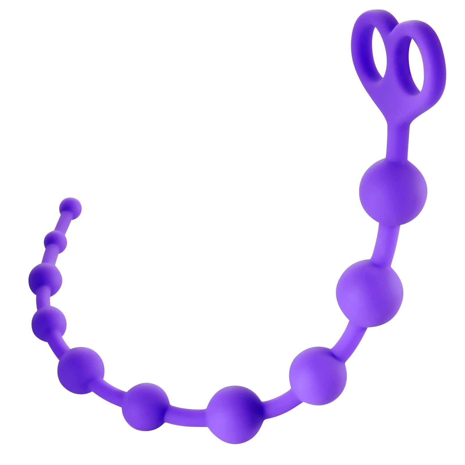 Silicone Anal Beads Butt Plug Anal Chain with Gradual Size Increase Safe Pull Ring Anal Adult Sex Toy