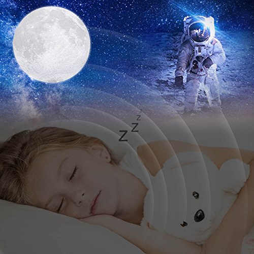 Logrotate Moon Lamp, 16 Colors Led Night Light With Stand/Timing Setting, Kids Moon Light With Remote/Touch Control/Dimmable/Usb Recharge For Kids Lover Birthday Christmas Gifts (5.98 Inch) #TOP4