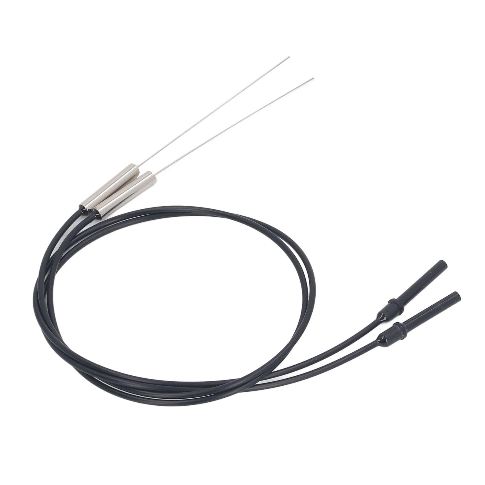 Câble de capteur à fibre optique transmissif avec distance de détection de 0 à 370 mm, rayon de courbure minimum de R10 mm et diamètre d'objet minimum de 0,05 mm, construction en