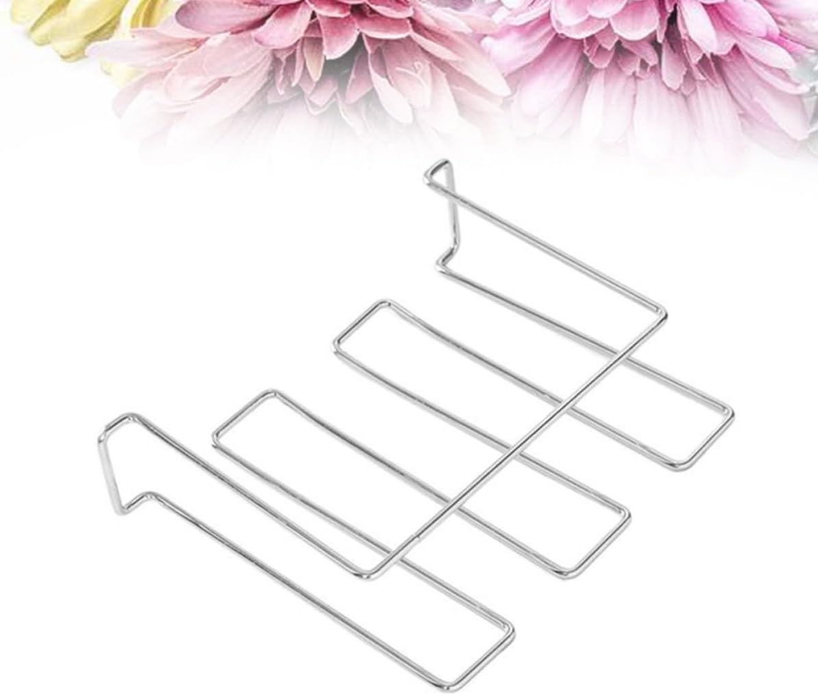 Mobestech Stemware Wine Glass Holder Rack for Cabinet Stainless Steel