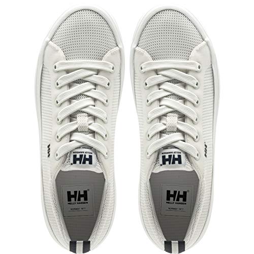 Helly-Hansen Womens Scurry V3 Sneaker Tennis Shoe, 011 Off White/Navy, 7.5
