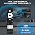 ERF3AF90H Replacement Voice Remote Control Fit for Hisense ULED 4K UHD Google Android Smart TV A53F / A65H / A66G / A68H / A6G / U6H Series 100U76N 50A65H 55A65H 65A65H 75A65H 5A6H 70A6H 75U65H