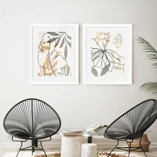 Image of Picrit 24x30 White Puzzle Frame, Picture Frame for Wall, 3 Pack