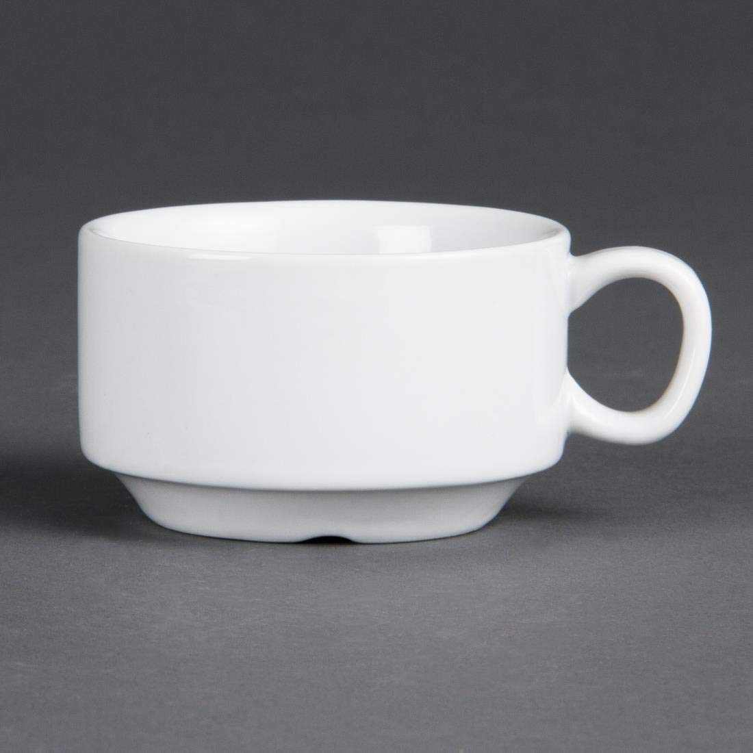 Olympia White Ware Stacking Espresso Cups 85Ml 3Oz (12 Pack)