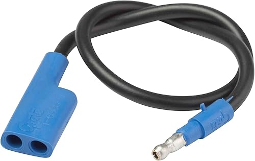 Miniatura 1 de Grote 66160 Negro 1' Longitud Slim-Line Bajo Luz Macho A Slim-Line Bajo Luz Doble Hembra (Doble)