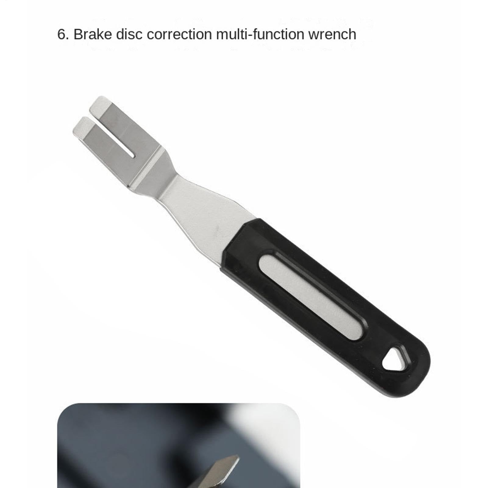 Kit de herramientas para bicicleta de montaña Destornillador con estuche de | Kit de reparación para bicicletas Para Cadena, Freno, Sillín, Neumático, Taller Y Garaje