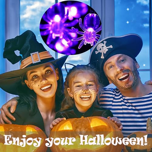 2PCS Spider String Lights Halloween Party Decorations Battery Operated - image 7