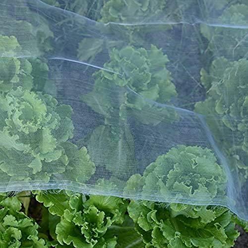 10x12Ft Mosquito Bug Insect Bird Fine Mesh Net Barrier Hunting Blind Garden Screen Netting for Protect Your Plant Fruits Flower