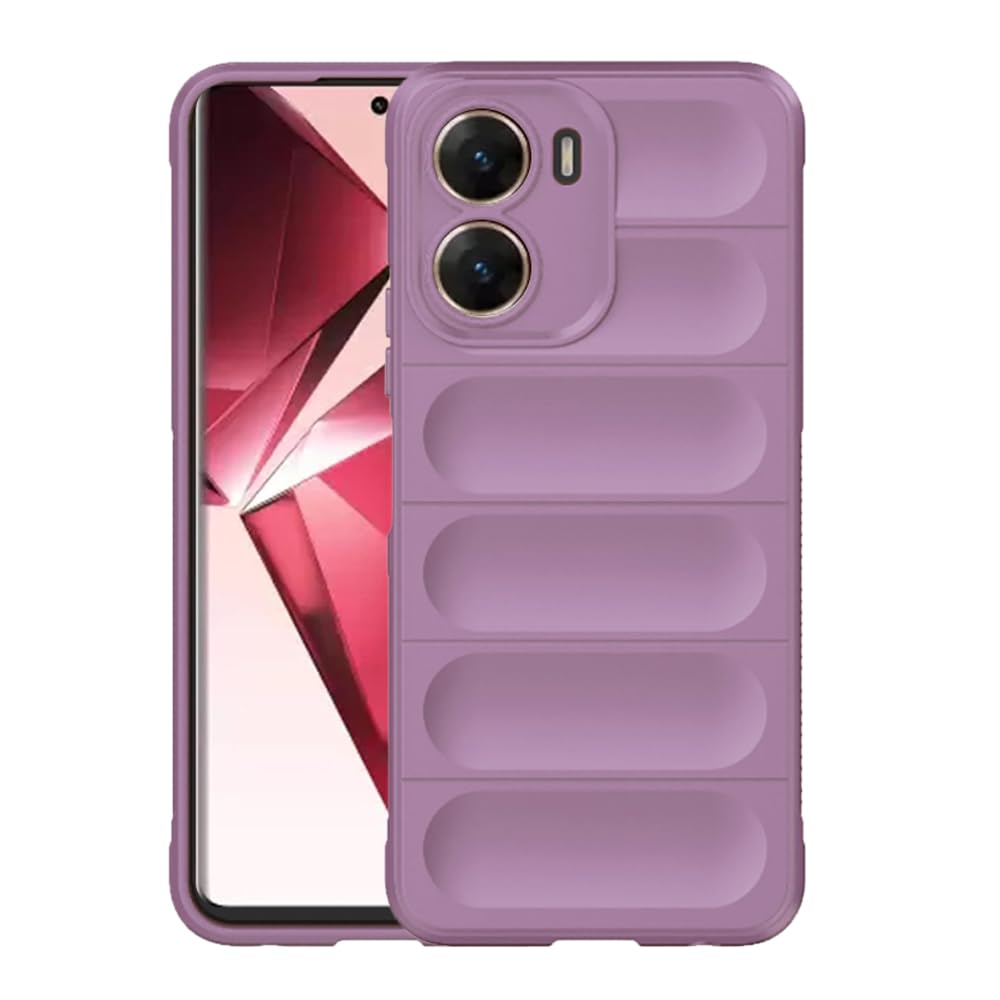 Amazon Brand- Solimo Basic Case for Vivo V29e 5G (Silicone_Purple) (B0CM6RD1KK) Amazon Price History, Amazon Price Tracker