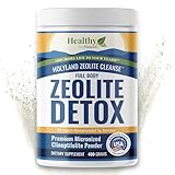 HolyLand Zeolite Powder Cleanse, 400 grams - All Natural, Complete Detox - Supports the Safe Removal of Environmental Toxins - Promotes Optimal Gut Health & Body pH - Natural Immunity & Energy Booster