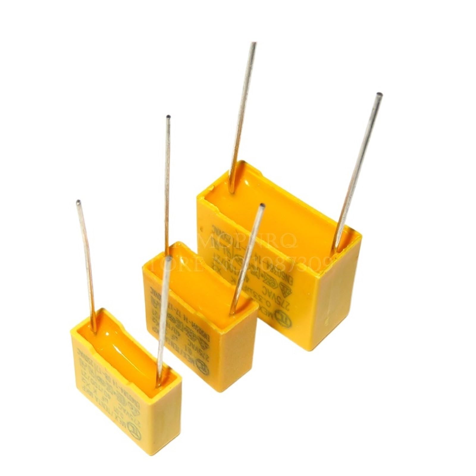 Condensador cerámico, 10 condensadores de 275 V CA, serie X2, 0,01 UF ~ 2, nf, 100, 150, 200, 680, 470, 1(0.001UF-10mm)
