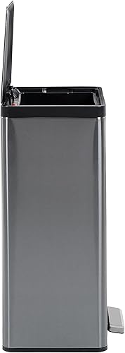 Miniatura 2 de Paquete de basura Rubbermaid 12G Step-On con papelera Rubbermaid 1.6G semicircular