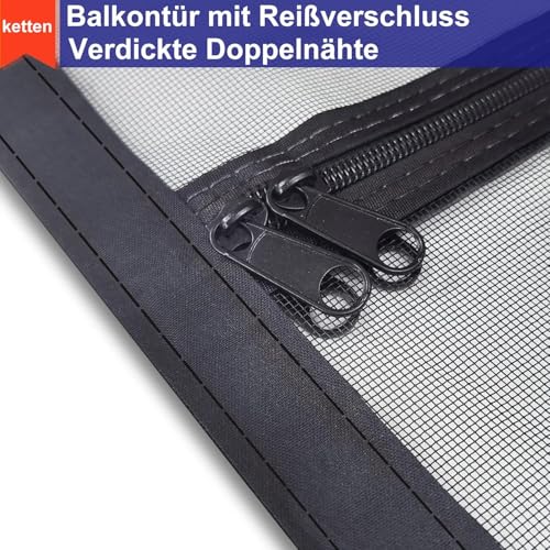 SHRRL katzengitter balkontür, passend für Türgröße 90 cm x 210 cm,...