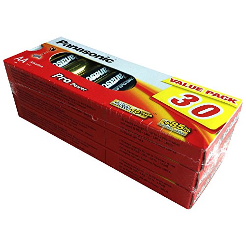 Pro Power Batterien 1,5 V, Value Pack von 30 (3 x 10) Stück Blister AA