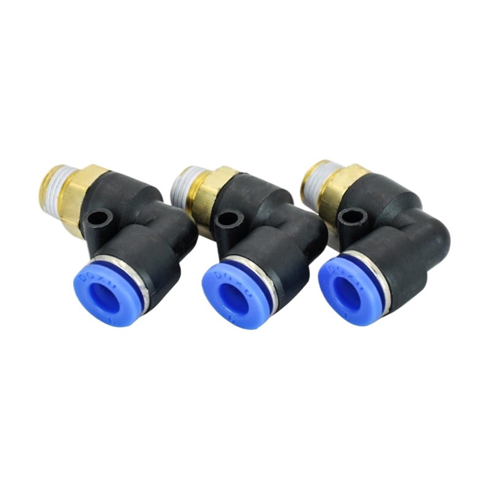 Connettori per tubi d'aria, 30 raccordi rapidi pneumatici PL6-01 da 6 mm con filettatura 1/8"