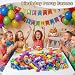 Imagen de AmyBenton 120 Piezas relleno piñatas de cumpleaños infantil
