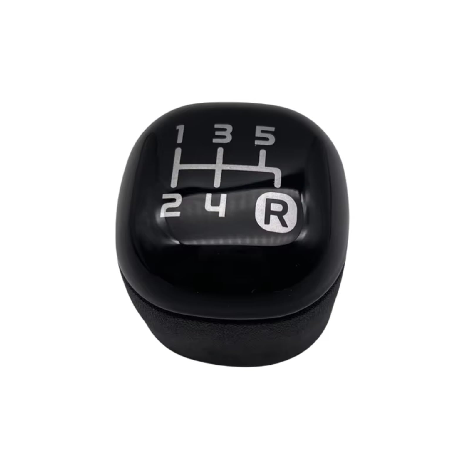 QTSAVXDD Gear Shift Knob Head Compatible with Fiat for Panda 2012 OEM 502942700 5 for Speed Car Gear Shift Knob Transmission Handle Car Accessories Lever Change