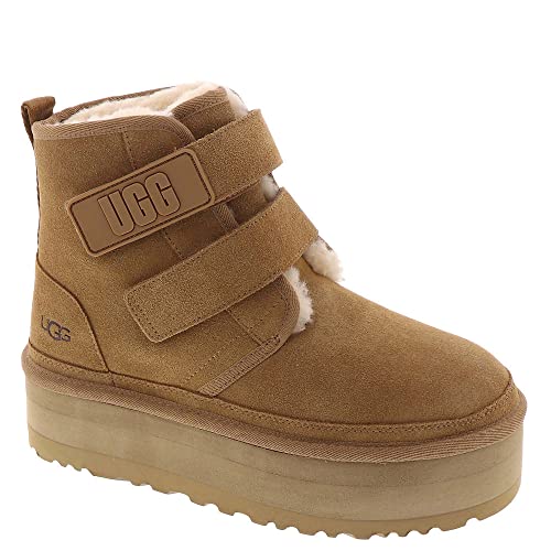 UGG Women's Neumel Platform Boot, Chestnut, 12