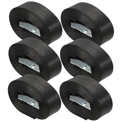 PartyKindom Kayak Roof Rack Straps 6pcs Bungee Cords Cam Buckle Straps 6.5ft for Canoes Sups Trucks Outdoor Cargo