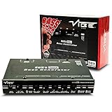 WEB 1 bass Generator kompatibel mit Vibe DELTABOX BASS Generator frequenzweiche 3,5 mm aux spl fernbedienungs Signal prozessor schwarz, 1 stück