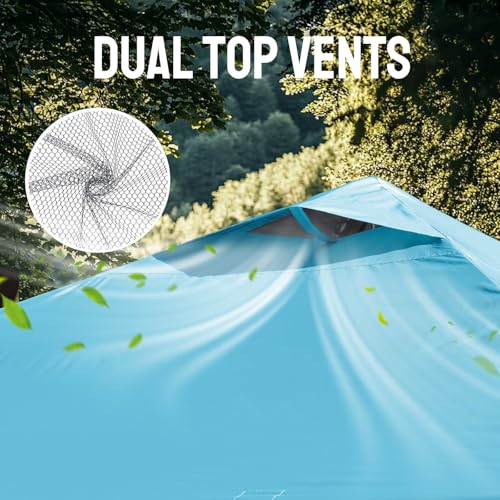 image for CROWN SHADES 10x10 Pop Up Canopy Tent - Patented Center Lock One Push 