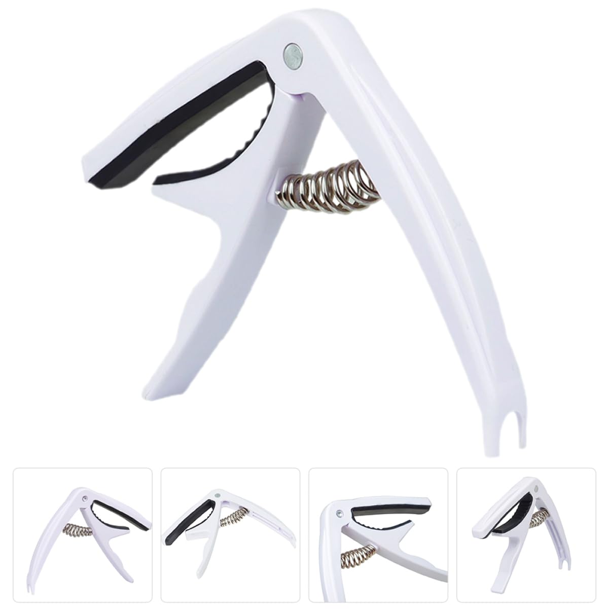 LIOOBO Ukulele Capo Guitar Accessory for Acoustic Electric Guitar Easy to Use Clamp with Even Pressure Essential for Folk Country Music