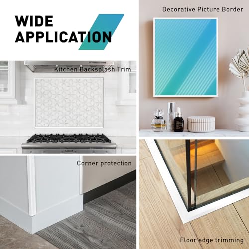 Image of 10-Pack Tile Edge Trim,53''x0.4''