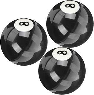 3 Bolas de Billar de Resina Color Claro Diseño Creativo, Superficie Lisa y Balance para Mesa de Billar, Paquete de 3 Unidades Redondas
