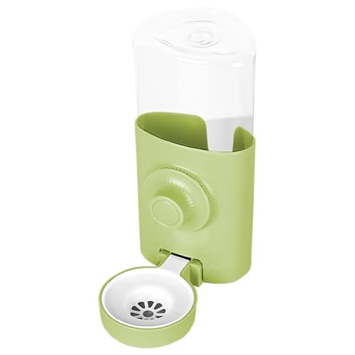 Fulenyi Bebedero para Jaula, 600ml GranBotella Agua, Antigoteo Automática Agua para Animales Pequeños Conejos