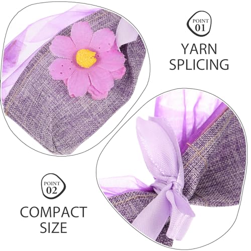 10 bolsas de organza para sachet aroma lavanda miniatura 3
