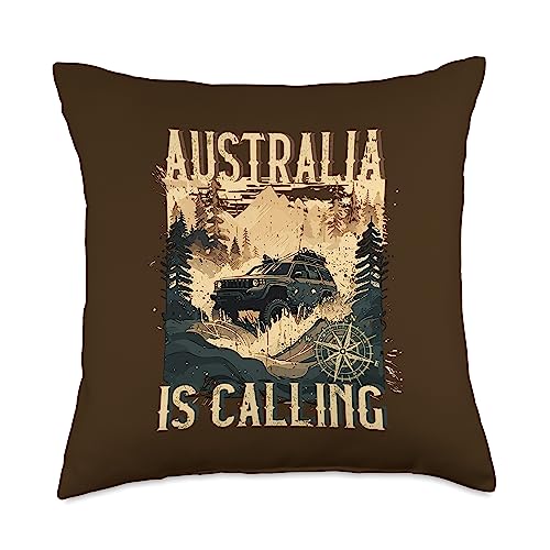 Off-Road 4x4 4WD Throw Pillow 18x18 Multicolor