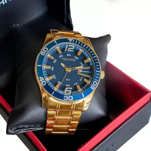Relógio Technos Masculino Racer Dourado - 2115LAJS/4A
