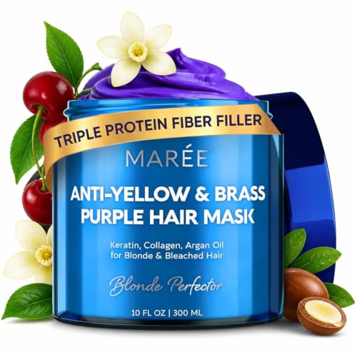 MAREE Anti Yellow Purple Hair Mask