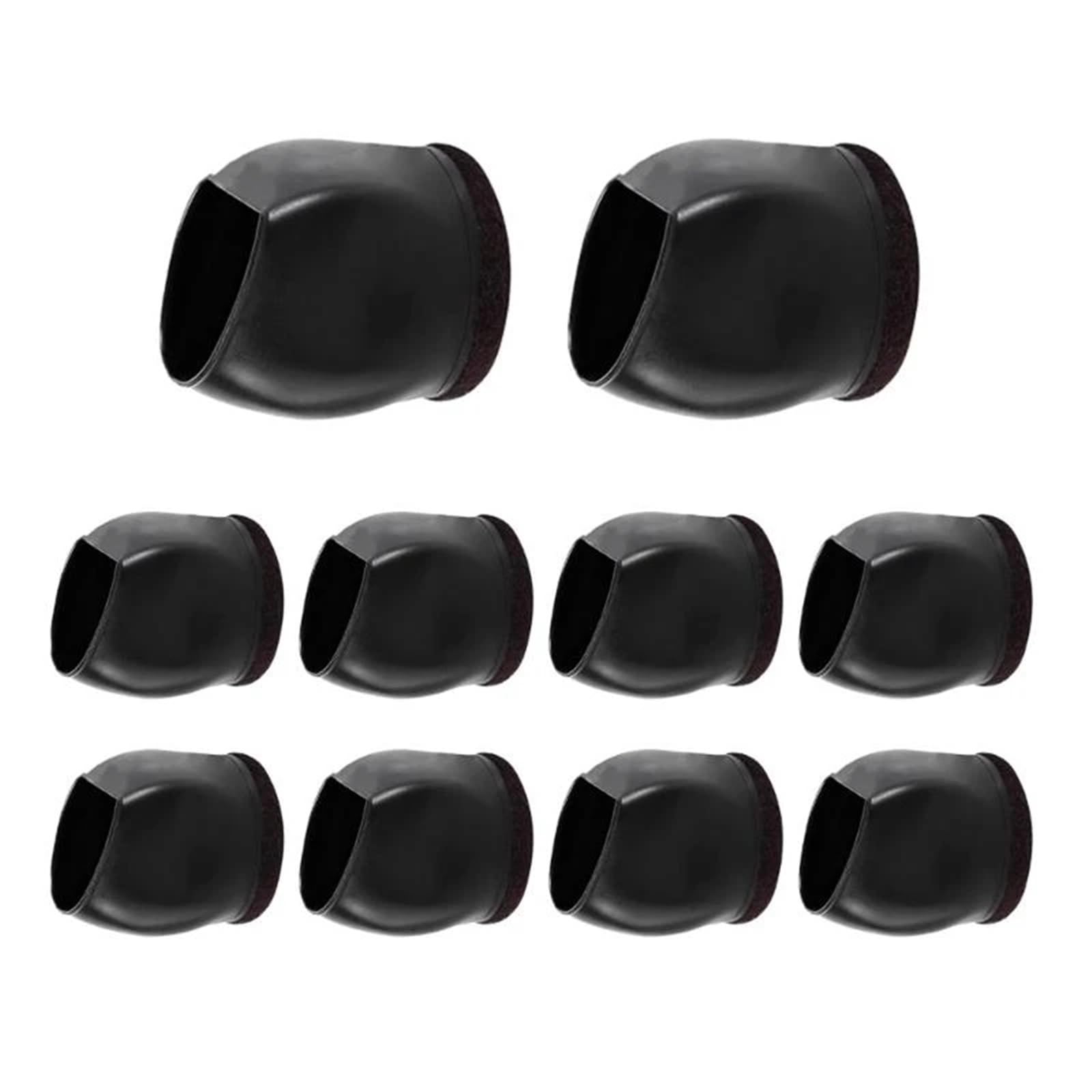 15pcs Felt Furniture Caster Cups for Sofa Chair Wheels Floor Protectors Non-Scratch