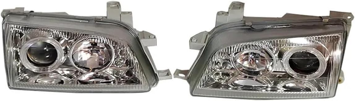 Car Modified Lens Headlight LED Angel Eye Aperture 8113021020 Compatible With Toyota CORONA CALDINA ST190 CT190 CT196V CT198 1992 To 1995(2PCS)