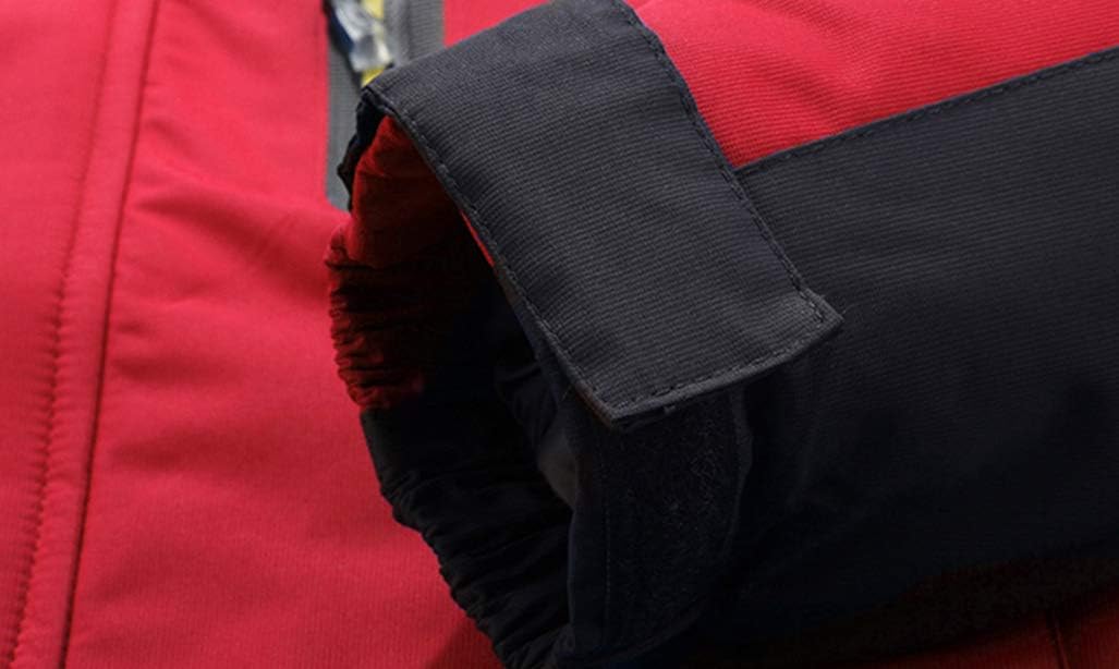 Spmor Men's Rain Jacket Waterproof with Hooded Hiking Outdoor Coat Lightweight Windbreaker - Image 4